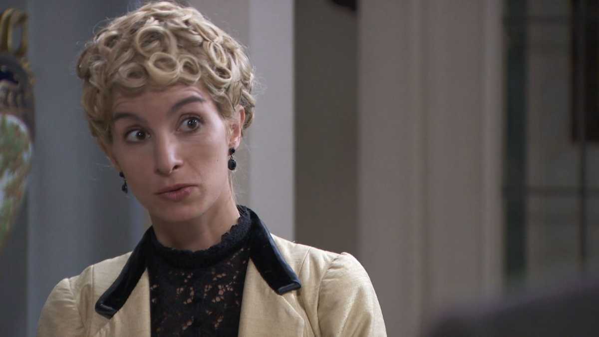 Kadr z serialu "Akacjowa 38", emitowanego na antenie TVP 2. 