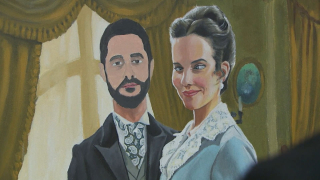 Kadr z serialu Akacjowa 38, emitowanego na antenie TVP 2.