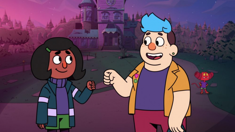 Obrazek w treści „Martwy punkt. Paranormalny park”, czyli rozrywkowa animacja na podstawie komiksu [jpg]