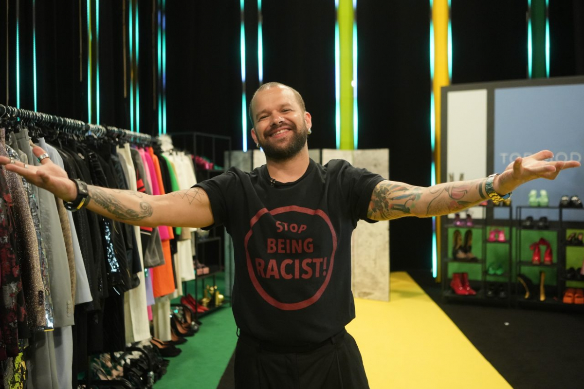 Michał Pir&oacute;g w programie Top Model