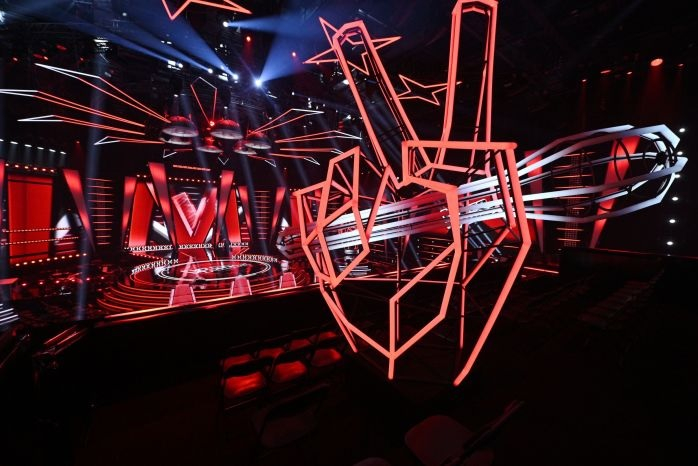 Grafika z koncertu TVP "Gwiazdy The Voice". 