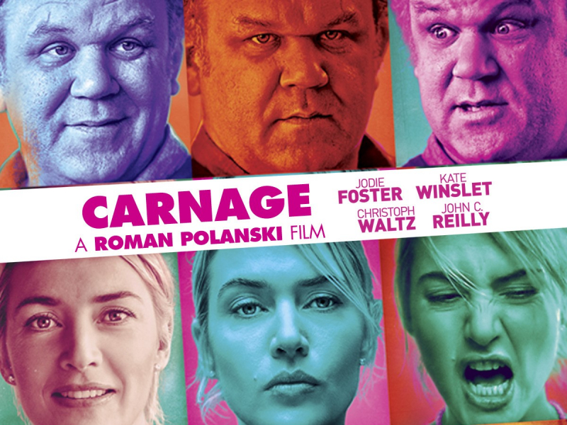 Obrazek w treści Polański z gwiazdami adaptuje sztukę Yasmine Rezy... - Rzeź [jpg]