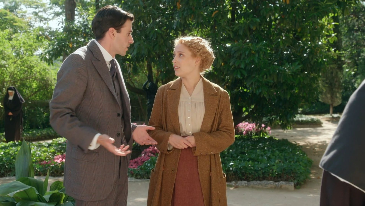 Bohaterowie serialu "La Promesa - pałac tajemnic", emitowanego na antenie TVP 2. 