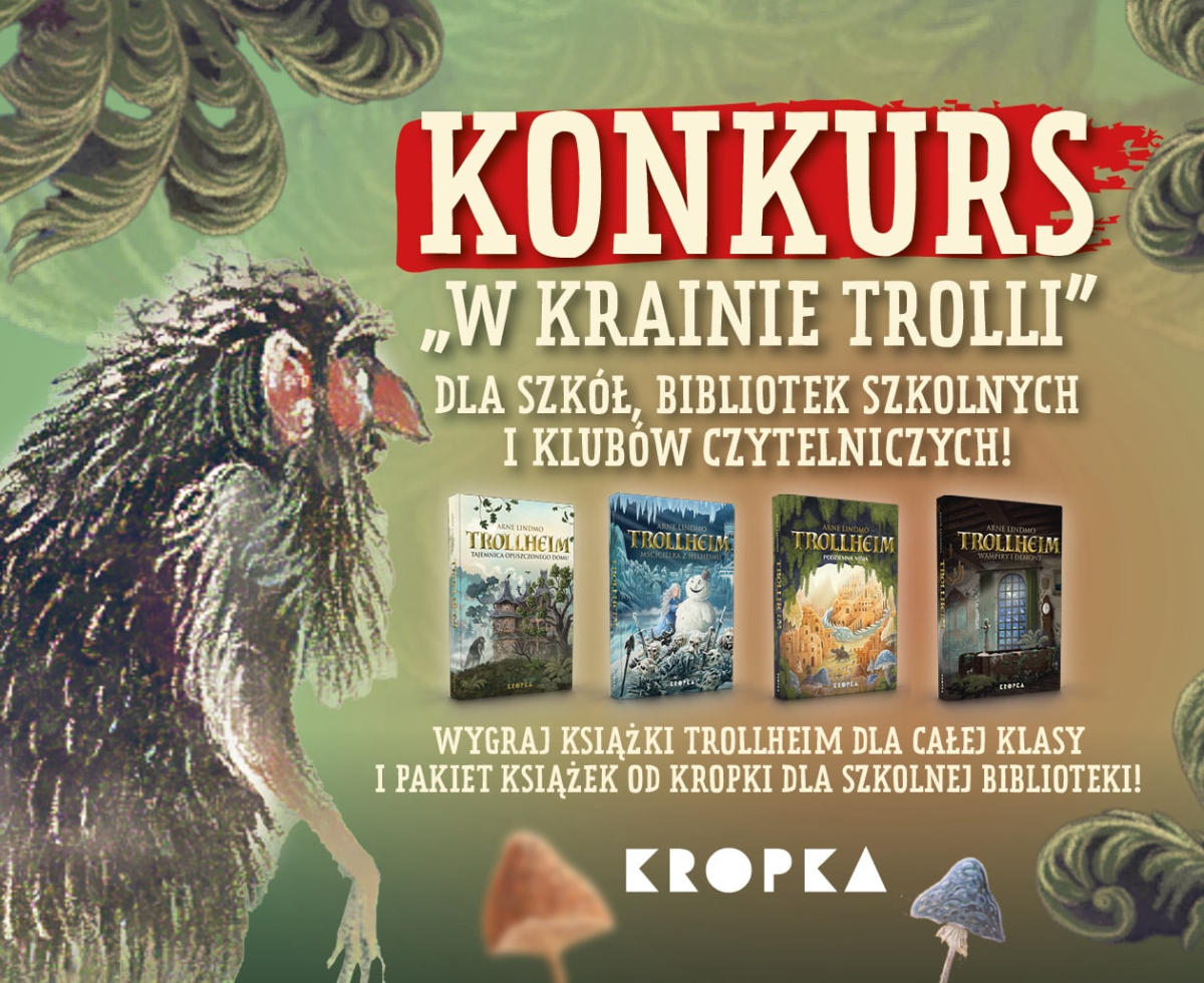 Konkurs W krainie trolli - grafika promocyjna