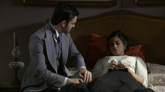 Kadr z serialu Akacjowa 38, emitowanego na antenie TVP 2.