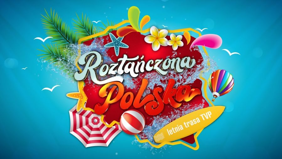 Logo programu "Roztańczona Polska", letniej, koncertowej trasy TVP.