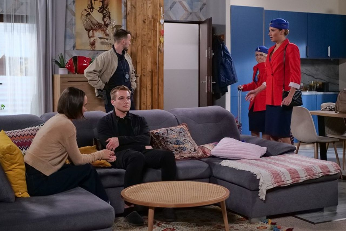 Kadr z serialu "Pierwsza miłość" Polsat.