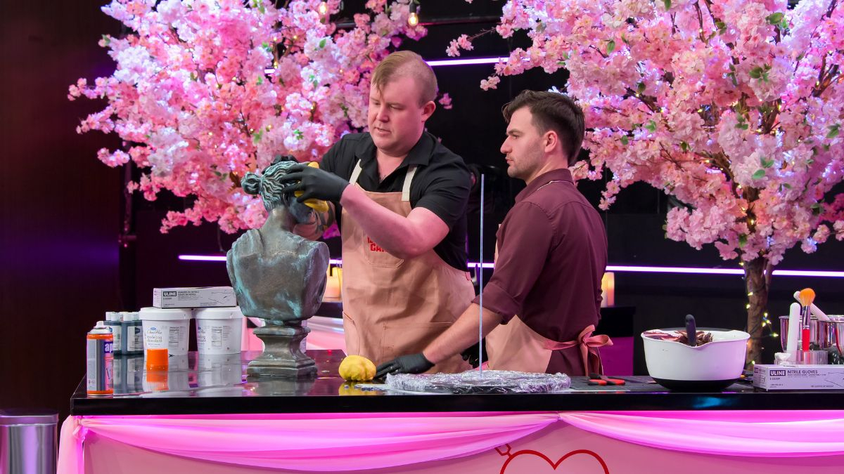 Kadr z programu "Czy to ciasto? Święta"