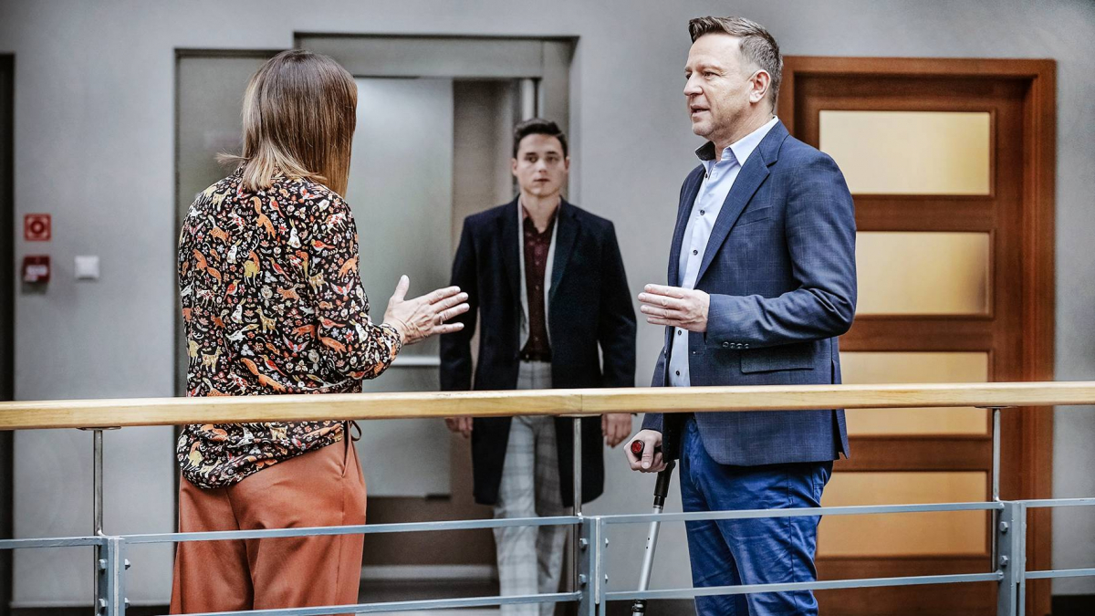 Bohaterowie serialu "Pierwsza miłość", emitowanego na antenie Polsatu