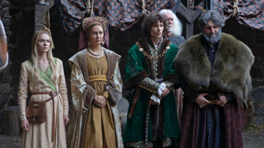 Bohaterowie serialu Kr&oacute;lowie, emitowanego na antenie TVP 1. 