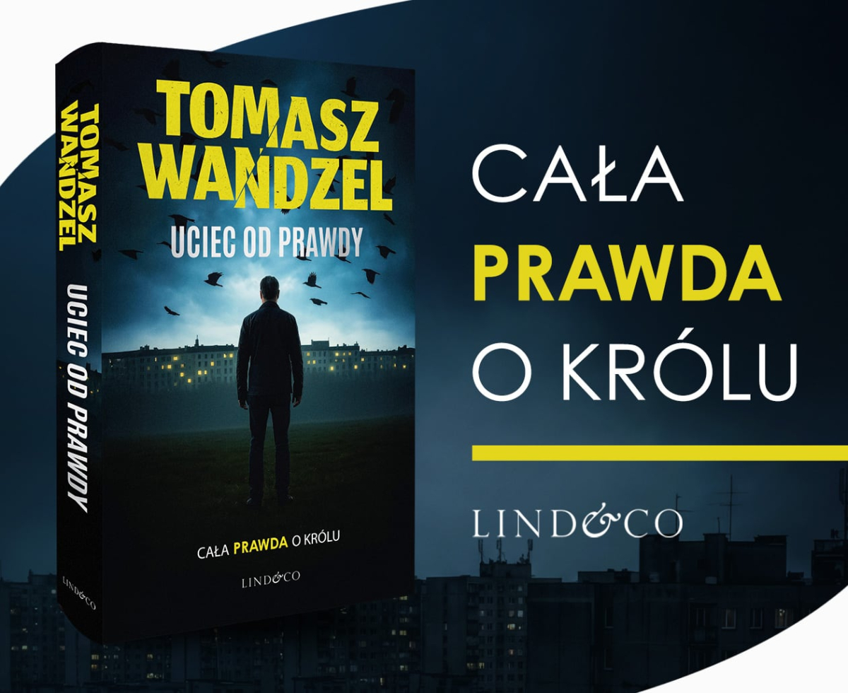 „Uciec od prawdy" Tomasza Wandzla - grafika promuj�ca ksi��k�