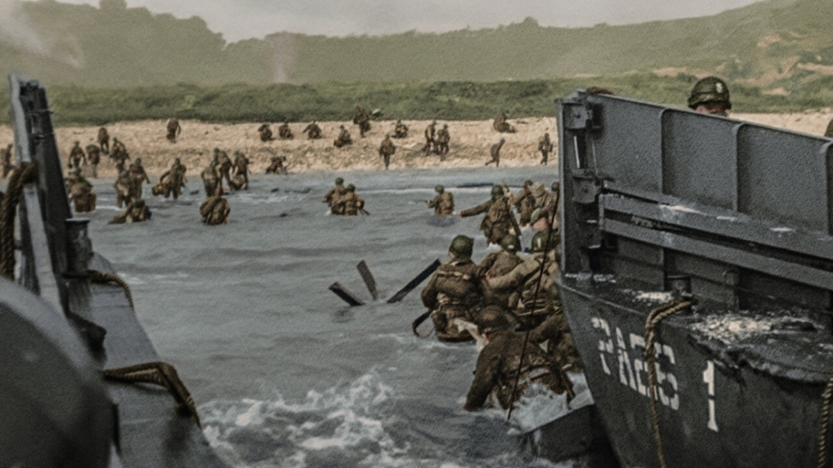 Kard z serialu dokumentalnego "II wojna światowa: Historie z frontu" Netflix. 