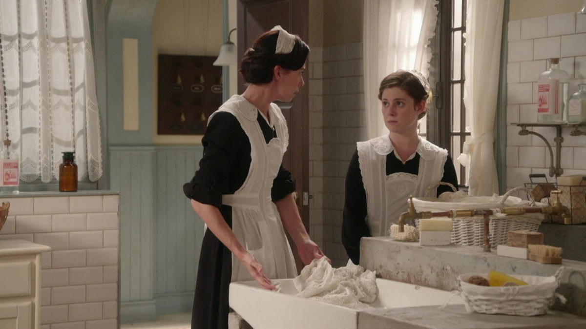 Bohaterowie serialu "La Promesa - pałac tajemnic", emitowanego na antenie TVP 2. 