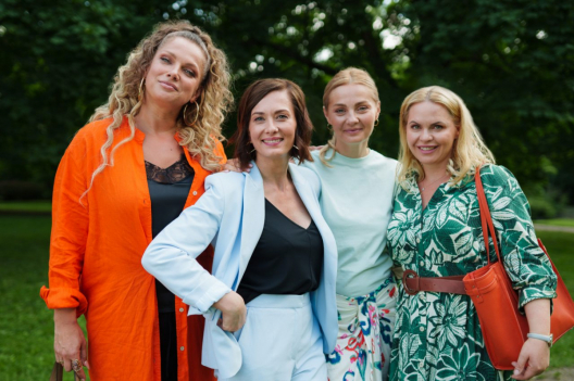 Bohaterki serialu Przyjaciółki, emitowanego w telewizji Polsat