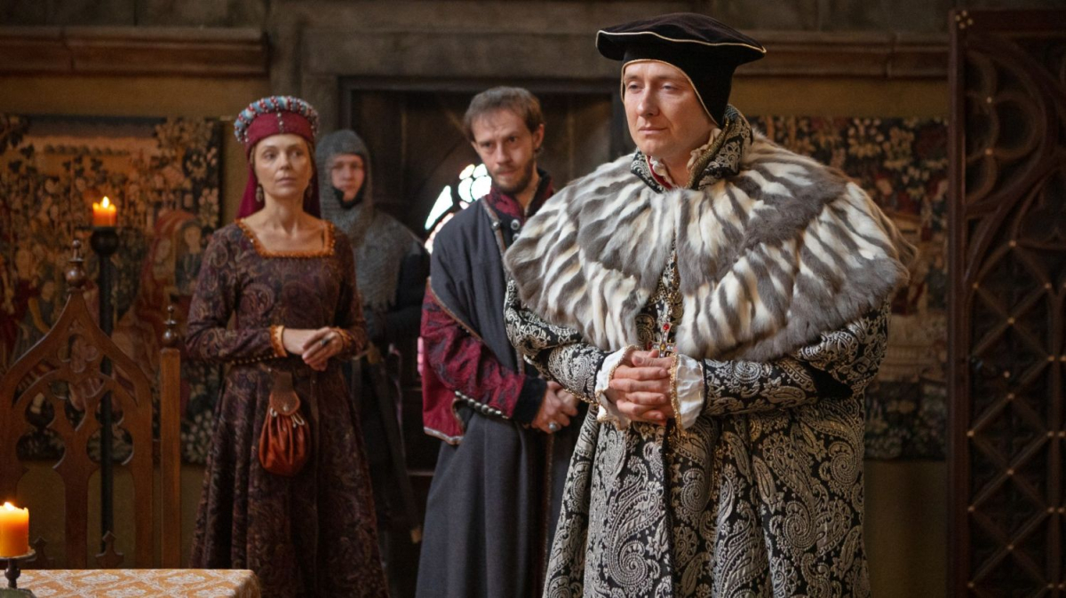 Bohaterowie serialu "Kr&oacute;lowie", emitowanego na antenie TVP 1. 