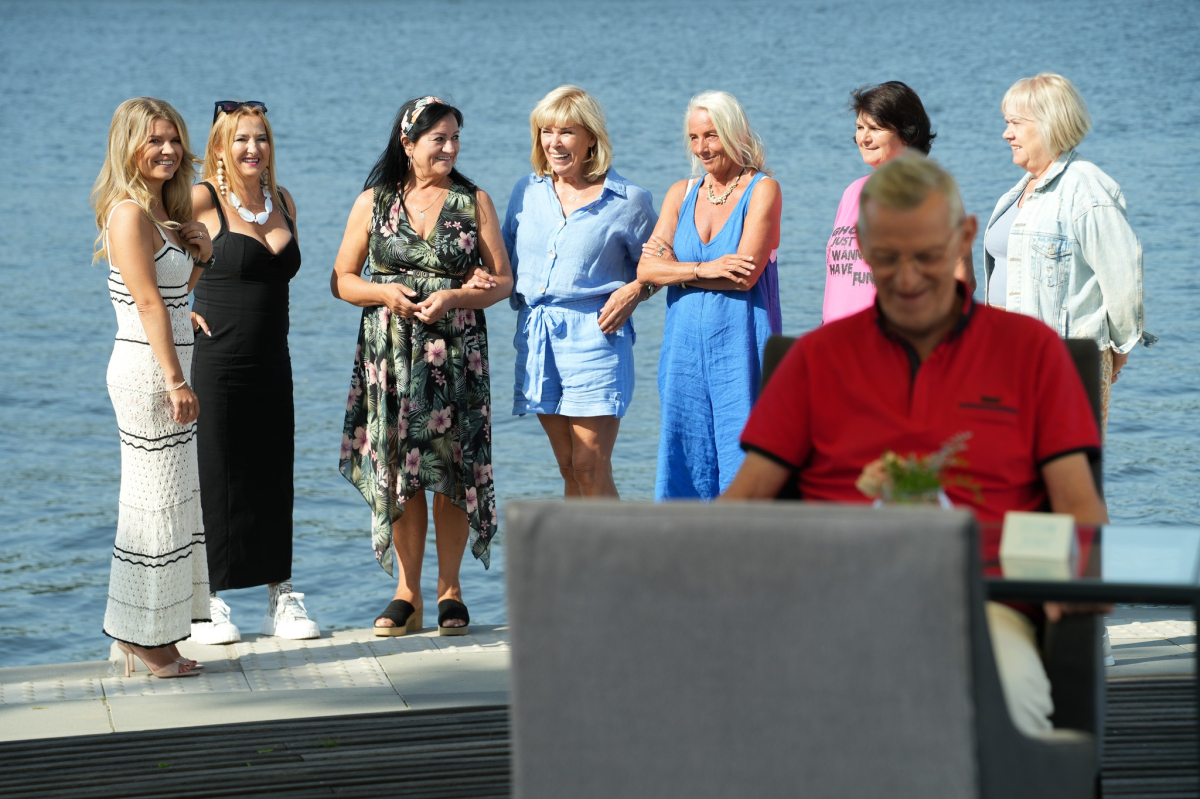 Kadr z programu "Sanatorium miłości", który jest emitowany na antenie telewizji TVP1