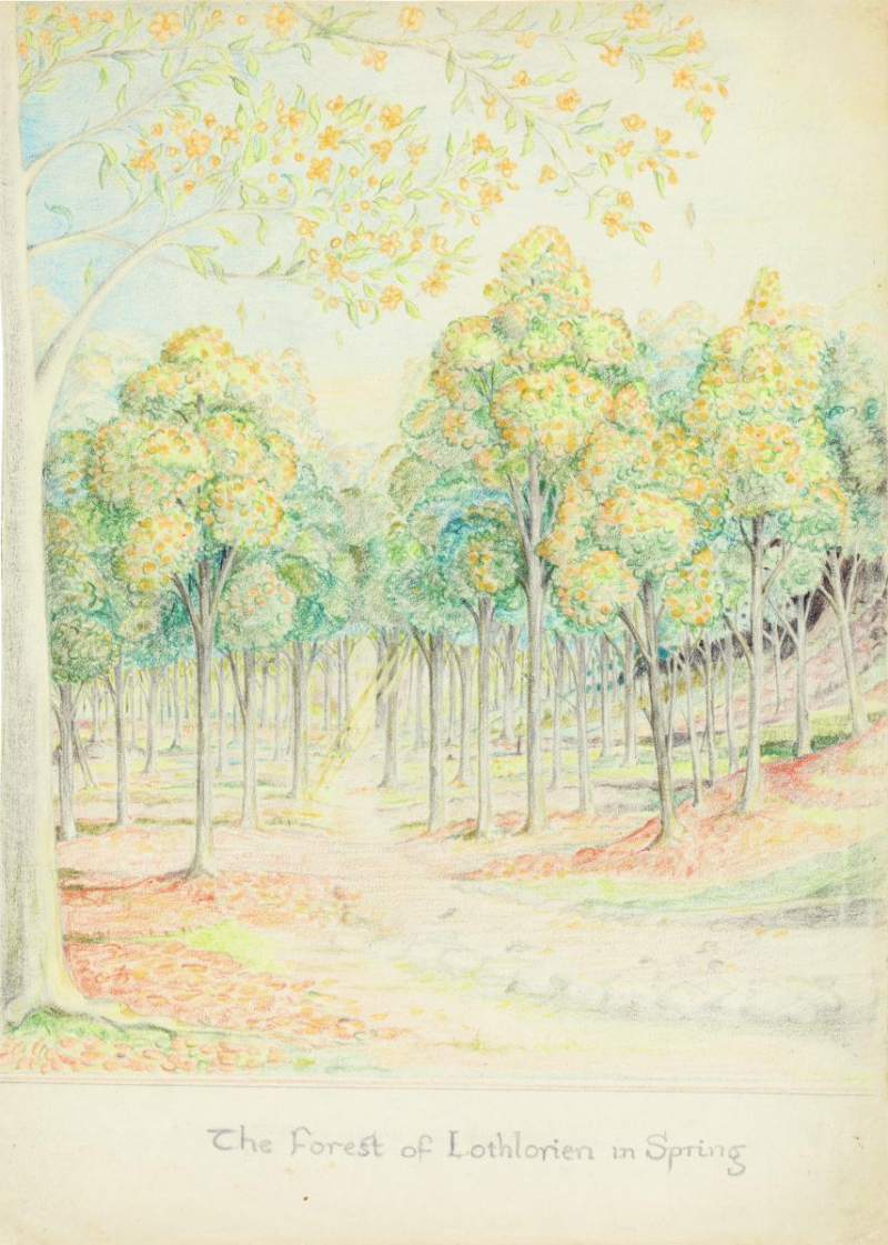 Obrazek w treści Nowe wydanie „Władcy Pierścieni z oryginalnymi ilustracjami J.R.R. Tolkiena [jpg]