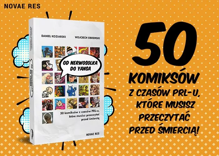Obrazek w treści Co wiesz na temat polskich komiksów? Przeczytaj Od Nerwosolka do Yansa  [jpg]