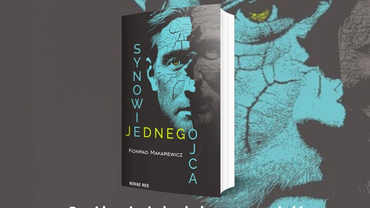 Synowie jednego ojca grafika promująca książkę