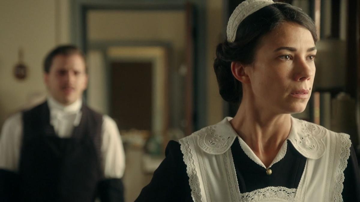 Bohaterowie serialu "La Promesa - pałac tajemnic", emitowanego na antenie TVP 2.