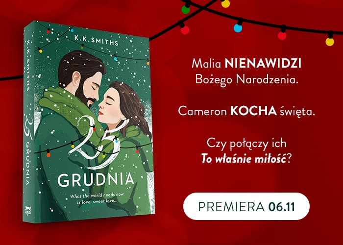 25 grudnia - grafika promująca książkę