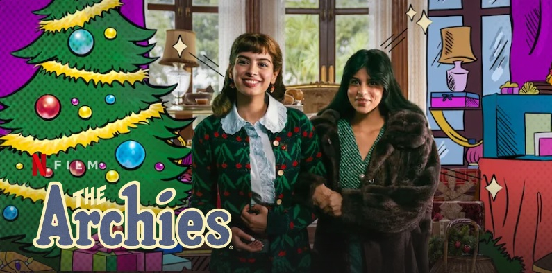 Grafika z filmu "The Archies" od Netflix. 