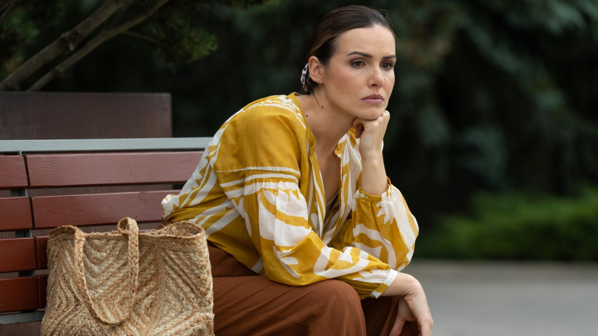 Hania, bohaterka serialu "Na dobre i na złe" emitowanego na antenie TVP 2