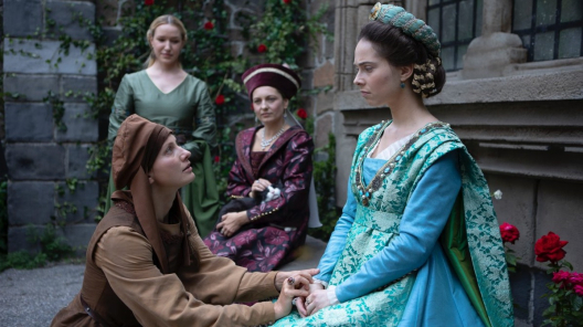 Kadr z serialu Korona królów. Jagiellonowie TVP 1. 