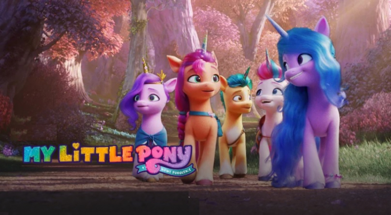 Obrazek w treści My Little Pony: Nowe pokolenie - urocza animacja dla najmłodszych  [jpg]