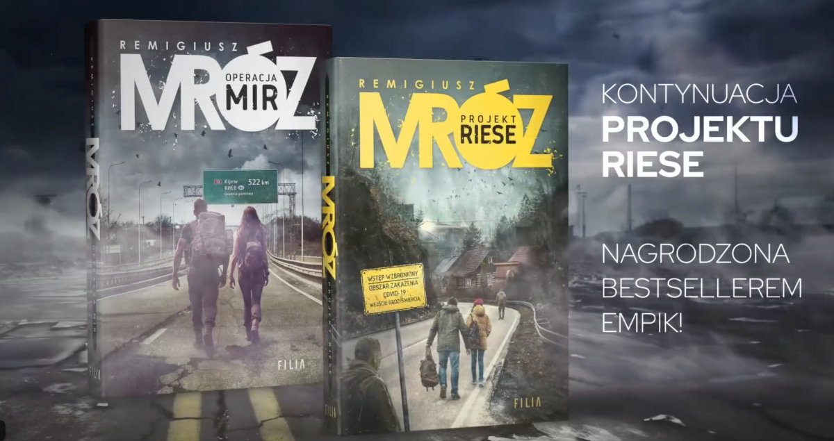 Operacja Mir grafika promująca książkę