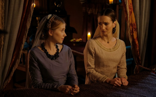 Kadr z serialu Korona królów. Jagiellonowie TVP 1.