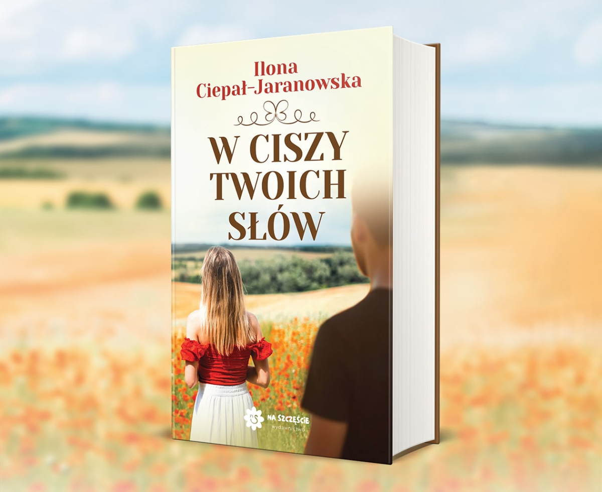 W ciszy Twoich sw - grafika promujca ksik