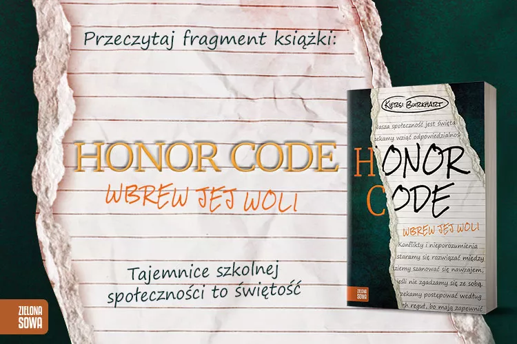 Obrazek w treści Cmentarze są urocze. Powieść „Honor Code. Wbrew jej woli Kiersi Burkhart [jpg]