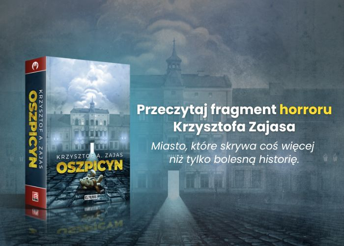 Oszpicyn - grafika promująca książkę