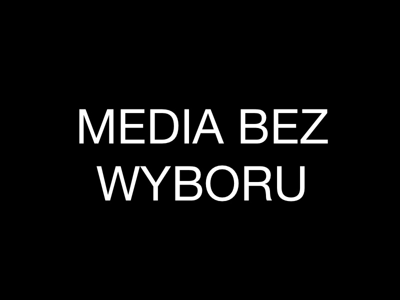 Obrazek w treci Trwa akcja „Media bez wyboru. Zobaczcie, jak wiat bdzie wyglda bez niezalenych mediw [jpg]