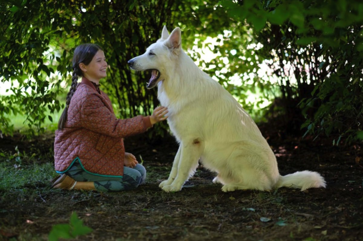 Zuzia i pies Lampo, bohaterowie filmu „O psie, który jeździł koleją"