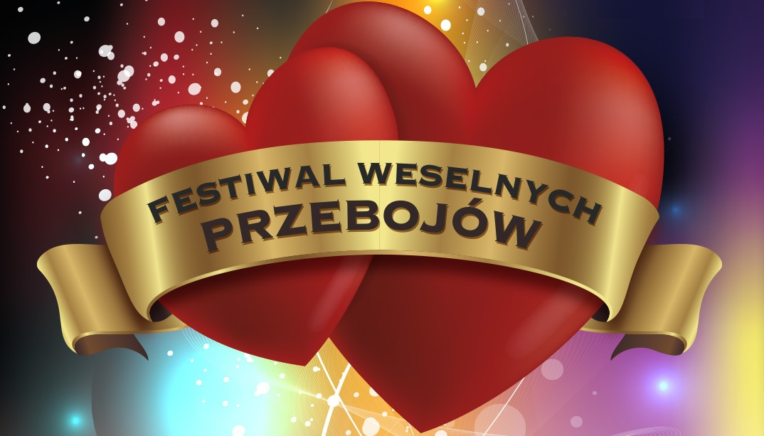 Grafika z koncertu  "Festiwal Przebojów Weselnych - Mrągowo 2023". 