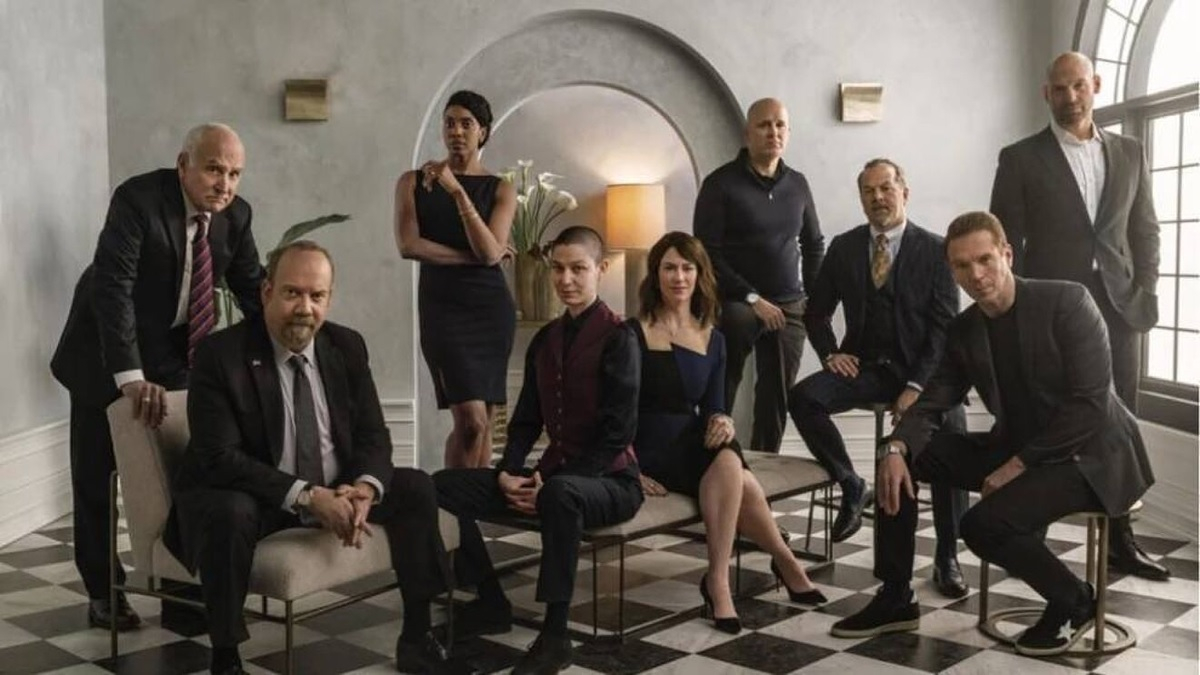 Aktorzy wcielający się w postaci z serialowego dramatu "Billions" dostępnego na HBO Max.