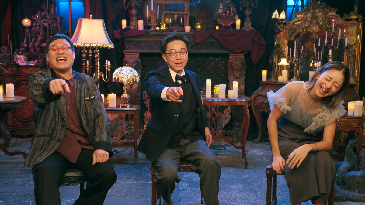 Kadr z programu "Całus albo śmierć"