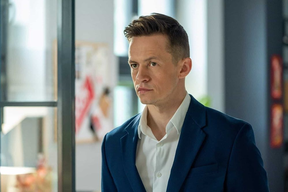 Kadr z serialu "Barwy szczęścia".