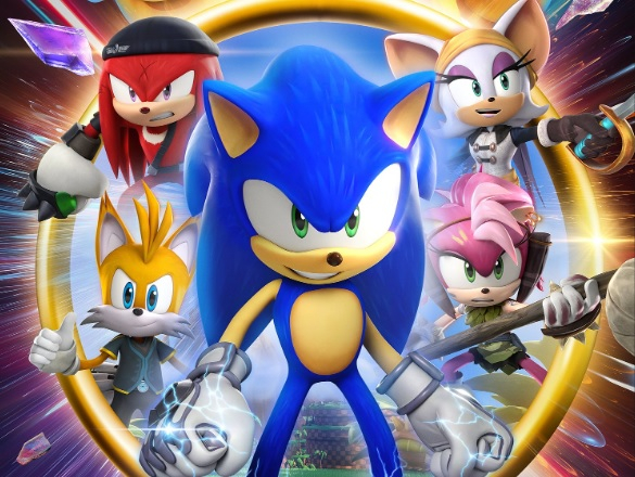 Obrazek w treści Sonic Prime - animowana serialowa opowieść familijna i niezwykłym niebieskim jeżu trafiła na Netflix [jpg]