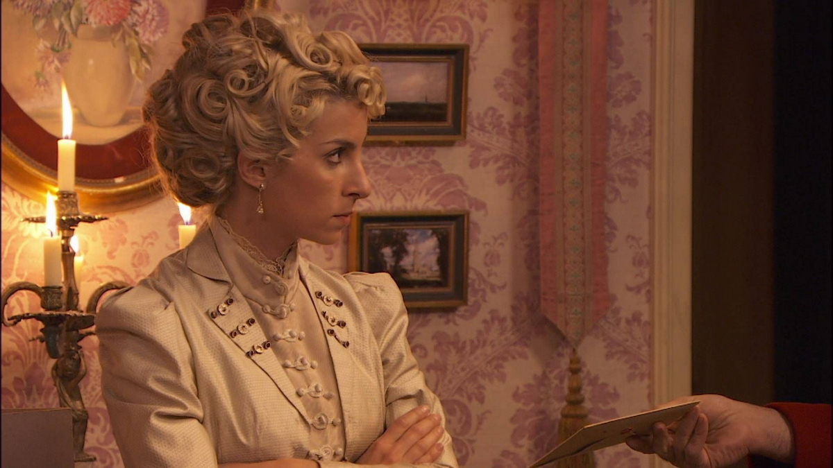 Cayetana, bohaterka serialu "Akacjowa 38", emitowanego na antenie TVP 2.