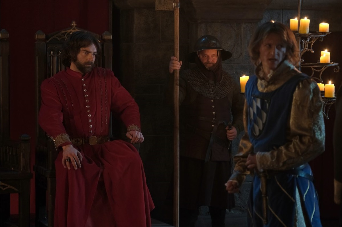 Kadr z serialu "Korona królów. Jagiellonowie" TVP 1.