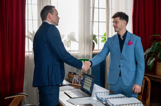 Kadr z serialu Barwy szczęścia.