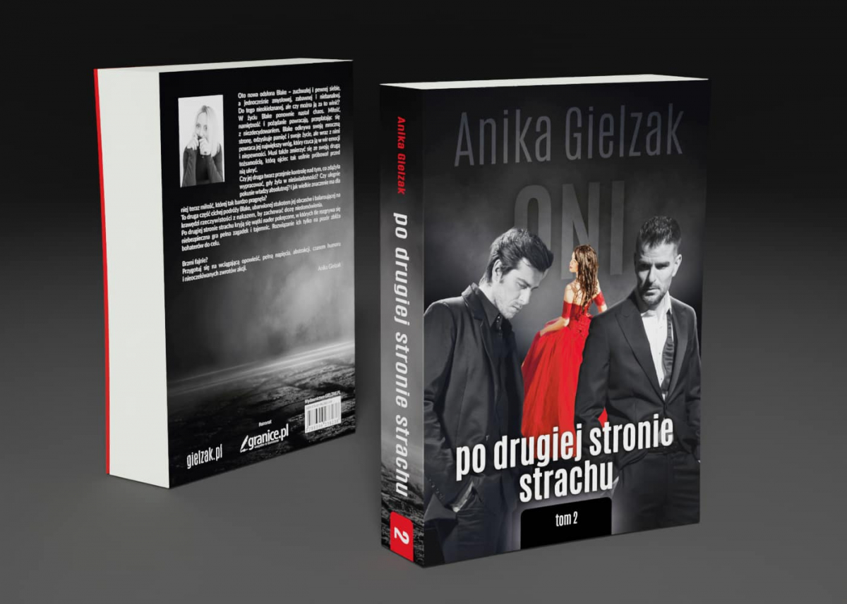 Po drugiej stronie strachu 2. Grafika promująca książkę