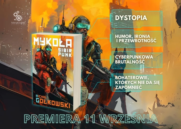 Mykoła Michał Gołkowski grafika promująca książkę