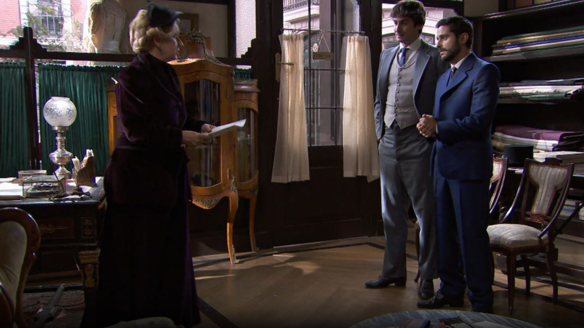 Kadr z serialu "Akacjowa 38", emitowanego na antenie TVP 2. 