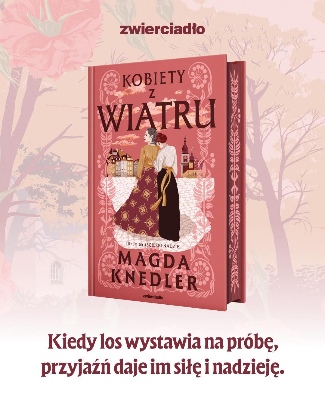 Kobiety z wiatru Magda Knedler - grafika promuj�ca ksi��k�