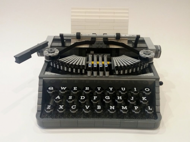 Obrazek w treści Maszyna do pisania z… klocków LEGO! Oto nowy zestaw marki  [jpg]