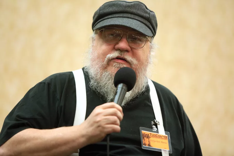 Obrazek w treści George R.R. Martin nie odpuszcza. Wciąż pisze „Wichry zimy” i chce zmienić zakończenie  [jpg]